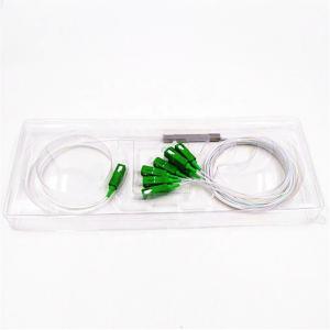 Quality Wall Mount 2x8 Fiber Optic Splitter Casette Type High Performance Single Mode wholesale