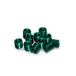 M3 304SS Colour Threaded Inserts DIN8140 Radiator Gearbox Green Helicoils