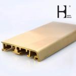 Heatproof Golden C3850 Brass Window Frames For Home Decoration