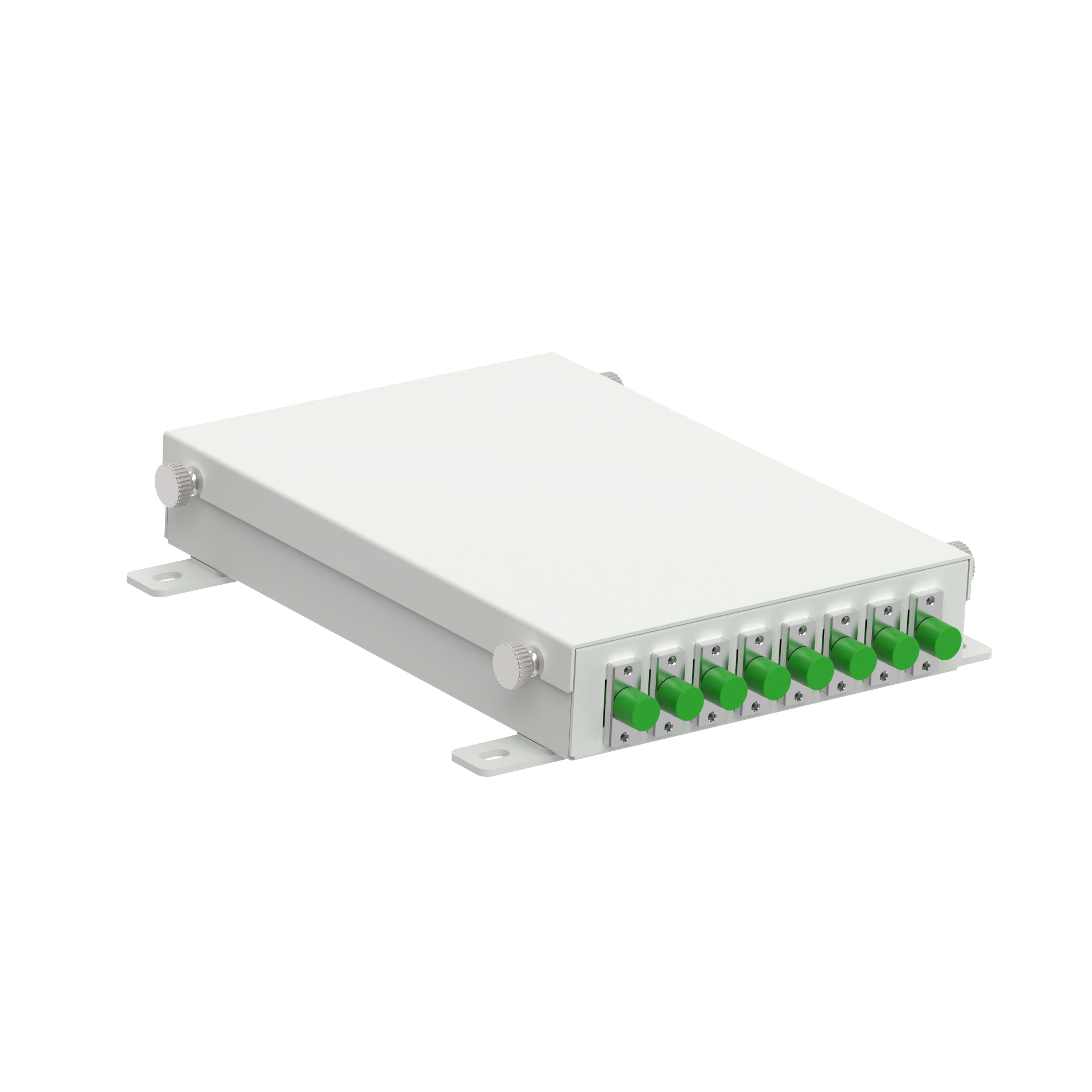 8 Cores Fiber Optic FTTH Terminal Box Made of Aluminum for Network and Distribution