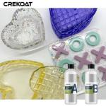 Non Toxic Liquid Glass Epoxy Deep Pour For Resin Dice Casting