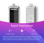 IP67 F2.2 Lens 200W Pixels Face Recognition Thermometer