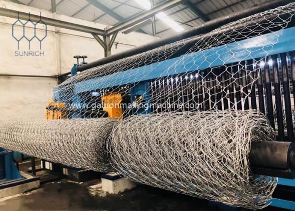 Cheap Servo Motor Controlled Gabion Weaving Machine For Twist Length Adjustable for sale