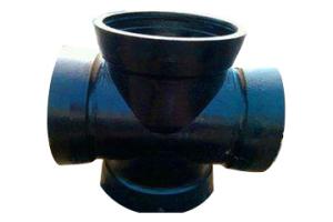 Quality Soil Pipeline Cross Tee Ductile Iron Pipe Fittings wholesale