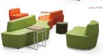 modern club lobby group sofa furniture