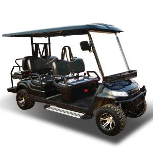 Quality 6 Passenger Electric Hunting Buggy NEA Lithium Battery Golf Cars 60v 3.5kw OEM wholesale