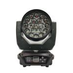 LED Zoom Mini LED Moving Head 19*15W 4In1 RGBW 21/36 DMX Channels