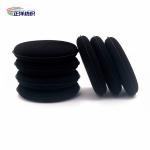 Microfiber Car Detailing Tools 20mm Multi Color 105mm Round Wax Applicator