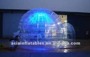 Quality Transparent Igloo Advertising Tent with LED Light wholesale