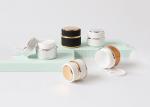50ml double wall plastic cosmetic jar skin whitening cream container