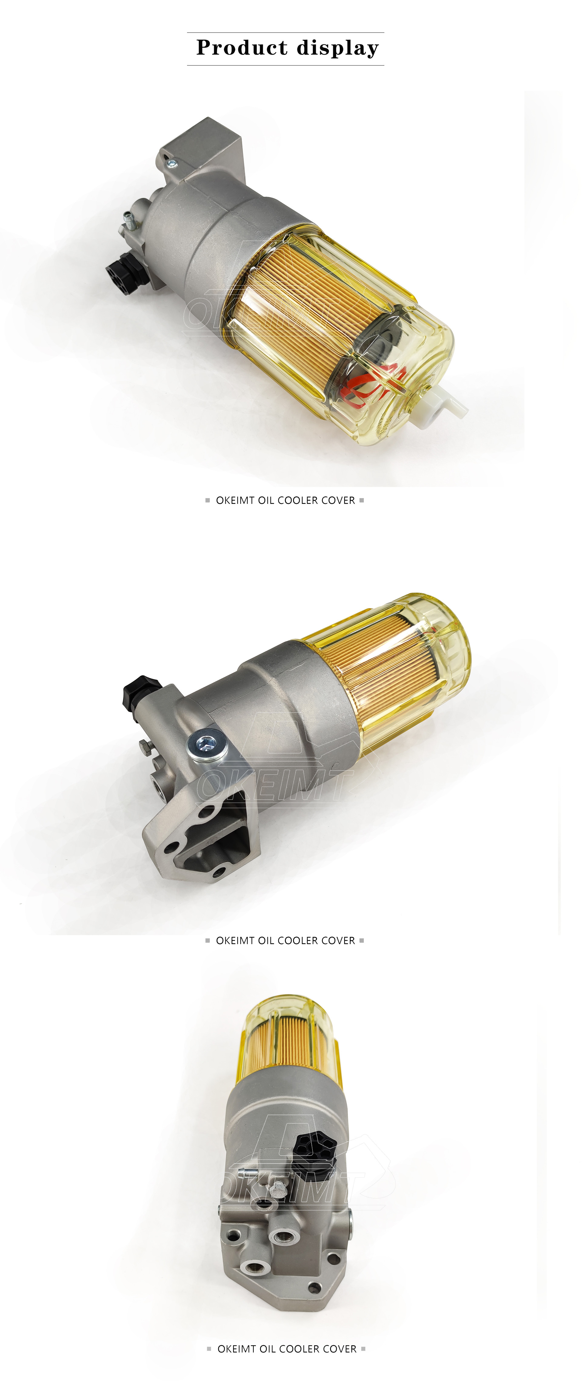 4HK1 6HK1 Fuel Filter Water Separator 8-98135479-0 For ZX200-3 ZX240-3 ZX330-3