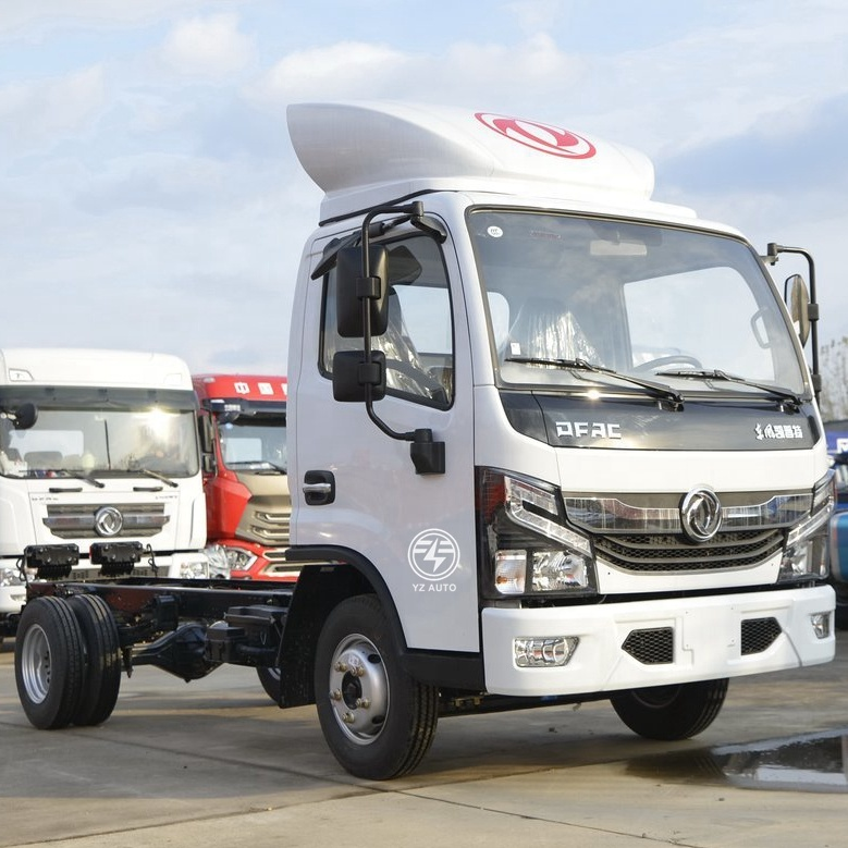 Single Row Seat 125hp 4X2 Dongfeng KAIPUTE Cargo Truck with Diesel Engine and Van Box