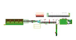 Quality Industry Continuous Asphalt Mixing Plant 20-40 T/H Easily Transport And Installation wholesale