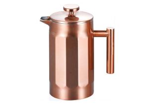 Quality U-Bonds Luxury French Press Pot Rose Gold Stainless Steel Double Wall French Press Coffee Maker 27/34oz wholesale