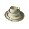Buy cheap Shine Glaze Stoneware Dinnerware Sets With Irregular Shaped Embossed from wholesalers