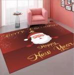 Cartoon Merry Christmas Patterns Living Room Floor Carpets