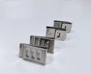 Quality Stainless Steel Optical Cable Clamp 4 Square 4wire Aluminum Frame Securing The Buck wholesale