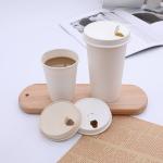 Sustainable Leak Resistant Paper Lids For Disposable Drink Containers