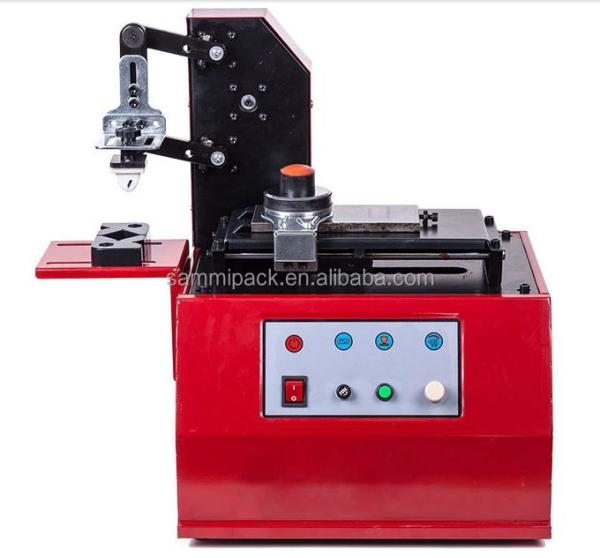 Cheap Desktop Ink Pad Date Code Printer For Bottle Metal Carton Box TDY-300 for sale