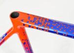 Vivid Patterns Cool Cycling Stickers , Road Bike Frame Decals Water Resistance