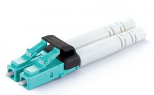 Quality Mini LC Duplex Fiber Optic Connector 5.25mm Pitch Easy Assembly Compact Design wholesale