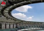 Customized Steel Structure Stadium Large Scale Metal Gym Buildings Fire