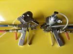 resin spray gun with fiber chopper