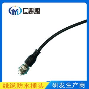 Quality LED Equipment Panel Mounted 3 Pin Male Plug GX12 Aviation Connector Female Cable Connector Molded 0.5mm2 Cable wholesale