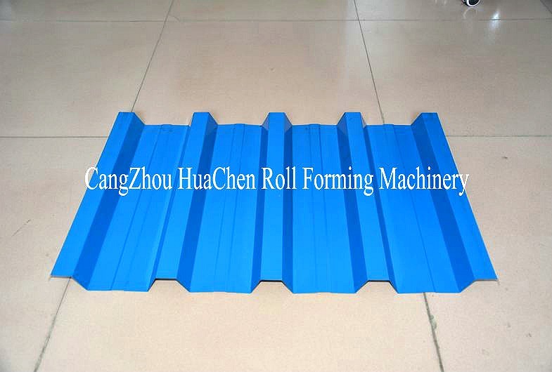High Speed Galvanised Sheet Metal Forming Equipment With Hydraulic Cutting