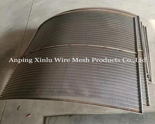 Stainless Steel Arc-shaped Johnson Type Sieve Screen, Sieve Bend Screen for
