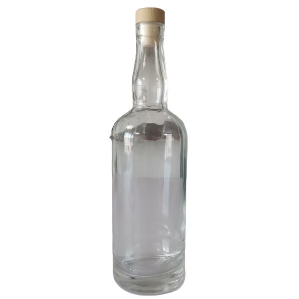 Customized 500ml 750ml 1000ml XO Whisky Vodka Spirit Wine Glass Bottle for