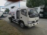 5.5CBM Small Propane Cylinder Truck , 2 Tons Mobile Lpg Truck Tanker