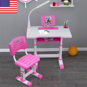Quality Childrens Table And Chair Pink Modern Simple 15kg wholesale