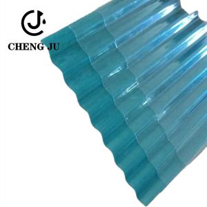Quality Weatherproof Clear Corrugated Fiberglass Roofing Panels Lightweight Roof Sheet wholesale