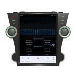 12 Inch Qualcomm Car Android Head Unit Tesla Style Android11 For Toyota