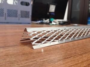Quality Plaster Render Aluminium Angle Bead , 32x32mm Drywall Corner Bead wholesale