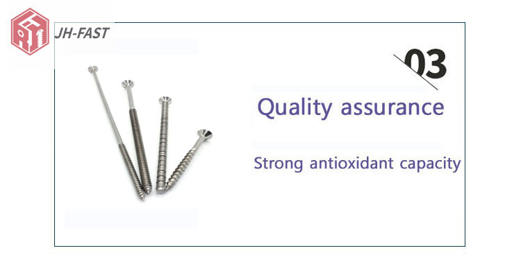 Stainless Steel Custom Extra Long Cross Countersunk Head Self-tapping Screw