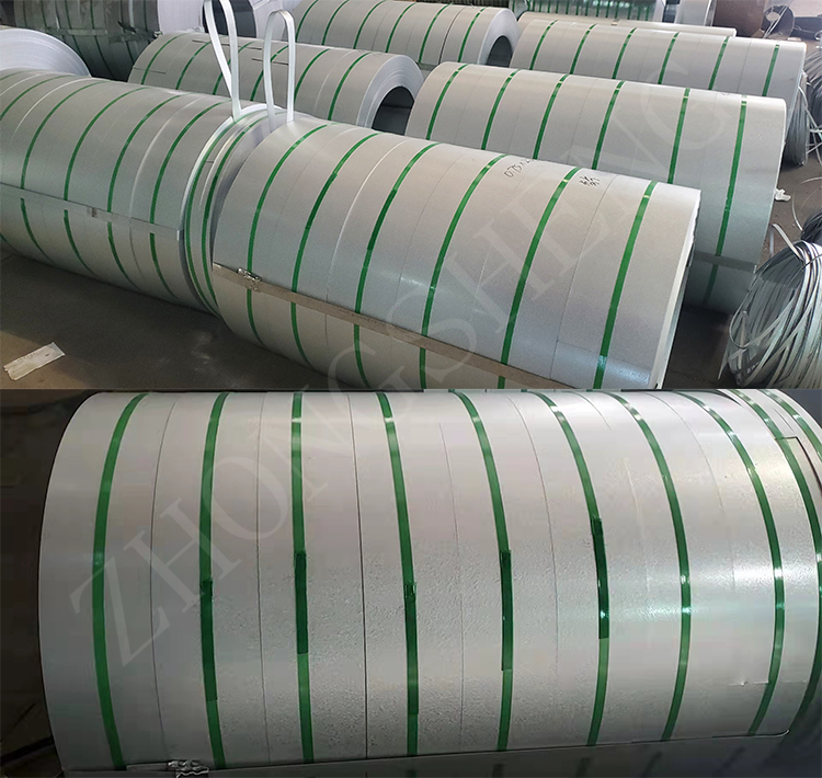 55% aluminum galvalume AZ120 hot dipped GL steel coil with COIL ID 508mm/610mm and ±1% tolerance