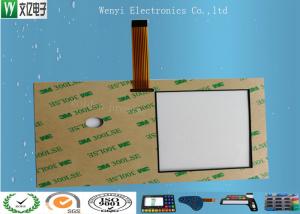 Quality Embossing Backlight Membrane Switch 0.18 Mm PET PC Overlay Female wholesale