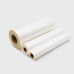 Three Layer PE Glossy Polyethylene Film 125mic 340mm 480mm Thermal Laminate