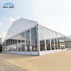 Quality 35m Wide Huge Polygon Tent Aluminum Frame Structure PVC Fabric wholesale