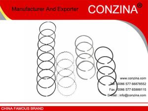 Quality PISTON RING 23040-22912 FOR ACCENT 94-02 1.5L wholesale