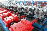 High Speed Highway Guardrail Forming Machine , Metal Sheet Forming MachineTracki
