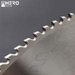 Smooth Aluminum Cutting Chop Saw Blades Imported 75CR1 Steel Body