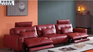Quality BN Leather Functional Soft Sofa Space Capsule Cinema Smart Sofa Living Room Combination Electric Reclining Chair Sofa wholesale