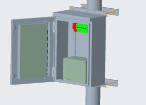 Quality Outdoor power supply/outdoor energy storage power supply/pole holding power supply/wall power supply wholesale