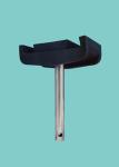 Conveyor fixed clamp conical guide clamps stainless steel rods Polyamide