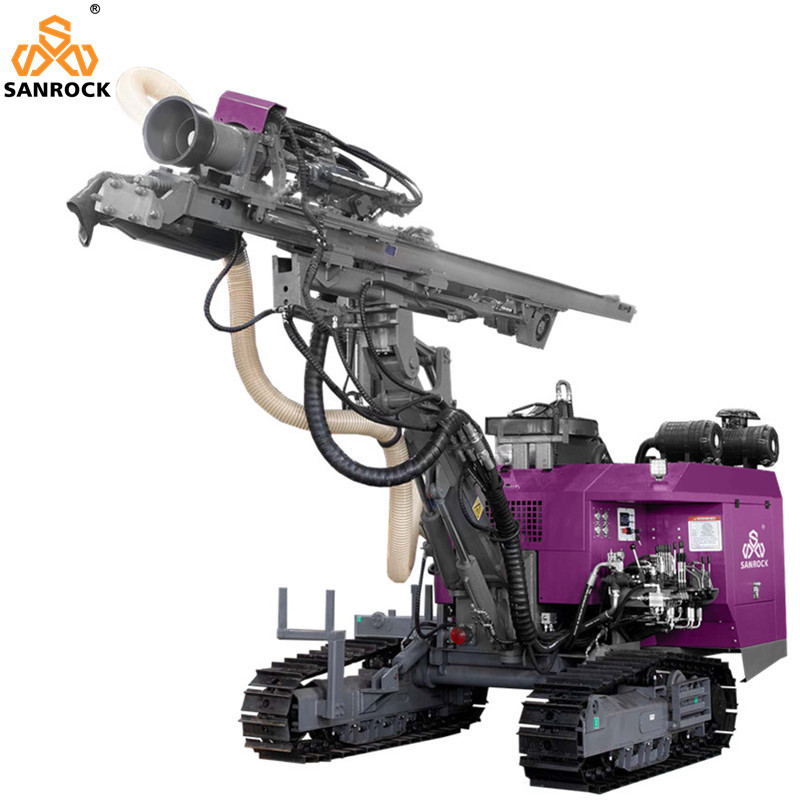 Mining Blast hole Drill Rigs Hydraulic DTH Drilling Equipment Top Hammer Drilling Rig