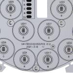 12w 18w 24w 100W LED Light PCB Board Aluminum Base Dielectric Layer