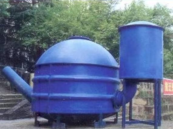 FRP Fiberglass Methane Tank Industry Commercial Agriculture Farm Light Weight